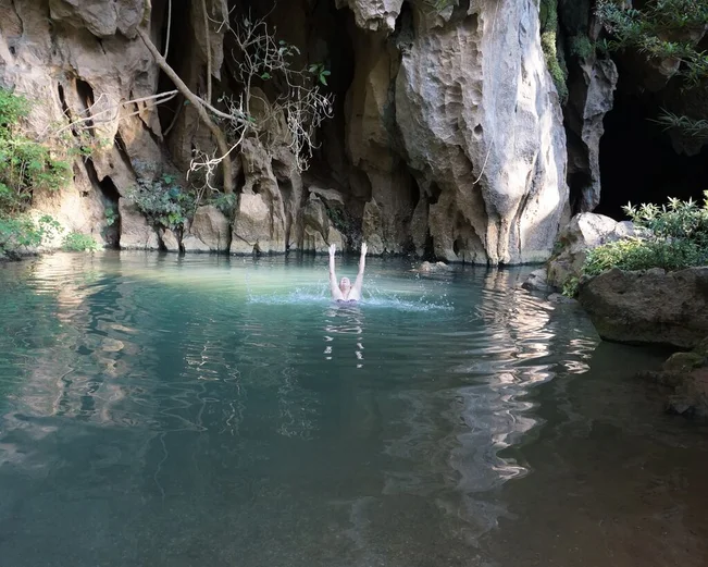 Well deserved swim Vietnam