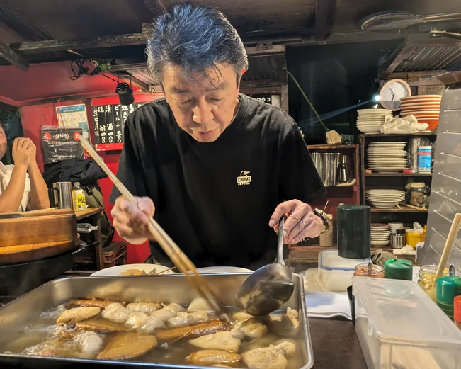 Fukuoka Yatai cart man