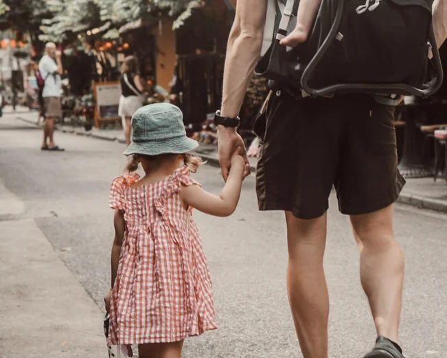 Young family in Vietnam