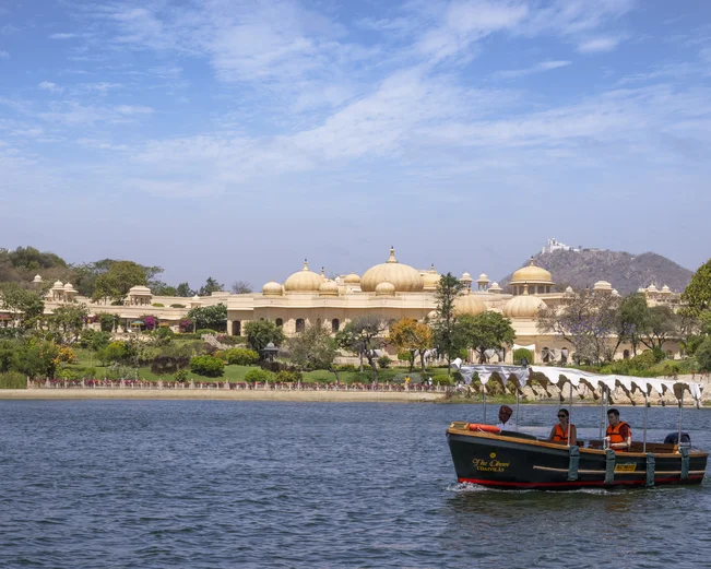 Oberoi Lake Pichola Boat, Udaipur, India