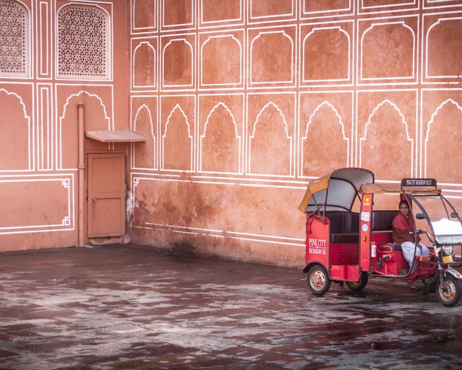 Pink City Rickshaw, Jaipur, India
