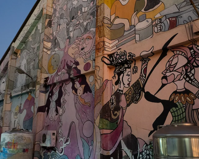  Kaohsiung Pier 2 Arts Mural