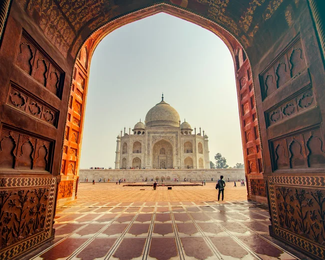 Taj Mahal Gate, Agra, India