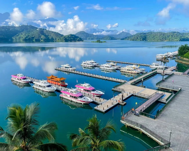 Taiwan Sun Moon Lake dock