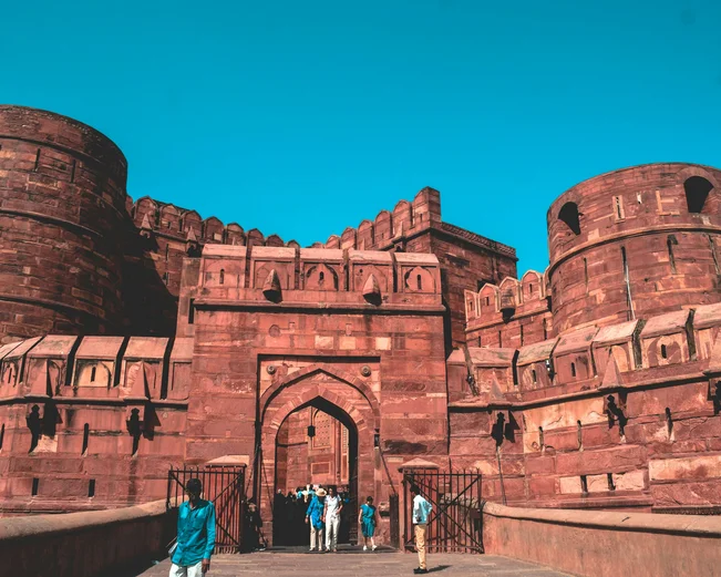 Agra Fort Entrance, Agra, India