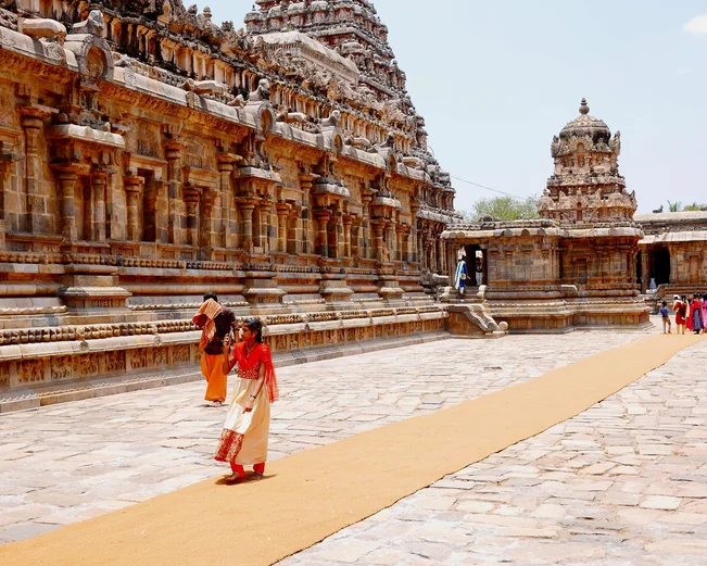 Airavatesvara Temple. Kumbakonam, India