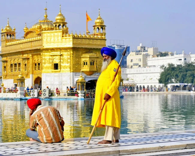 Golden Temple Guard, Amritsar, India