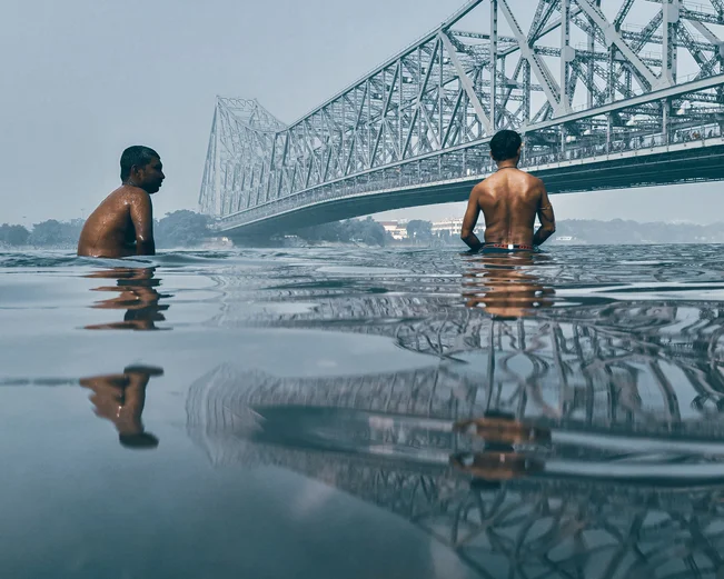 Howrah Bridge, Kolkata, India