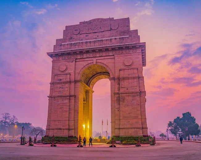 India Gate Sunrise, Delhi, India