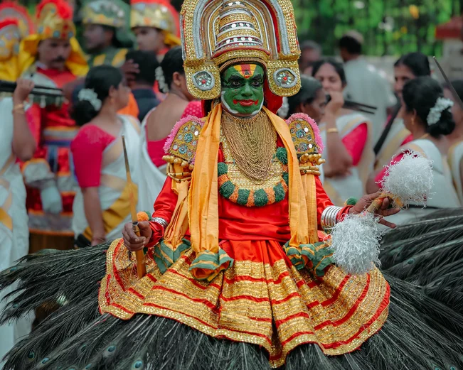 Kathakali festival, Kerala, India