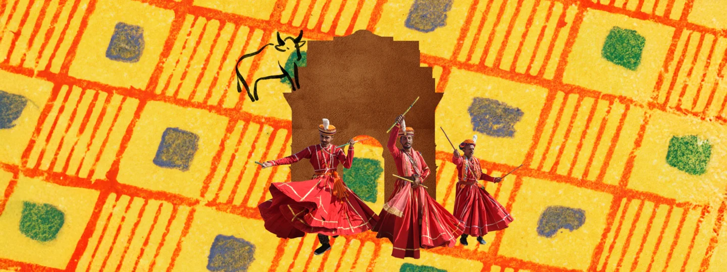 India collage
