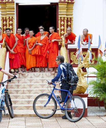 Bike exploration in Laos