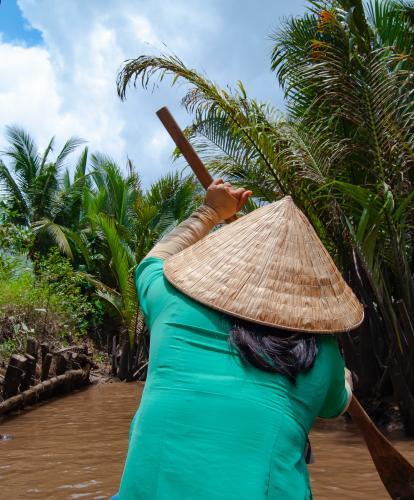 Getting around on the Mekong Delta