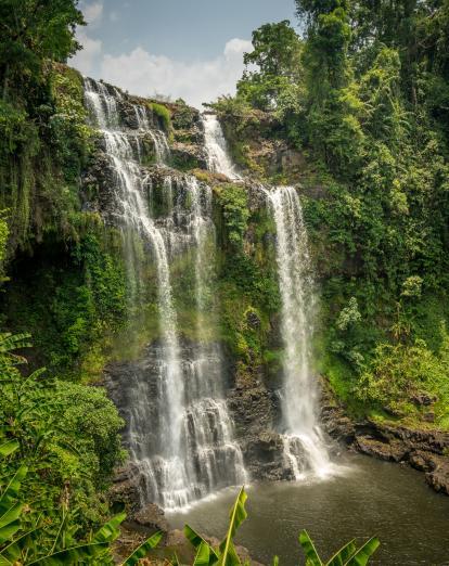 Waterfall at Bolaven Plateau