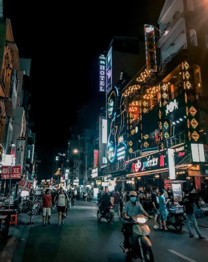 Ho Chi Minh City by night