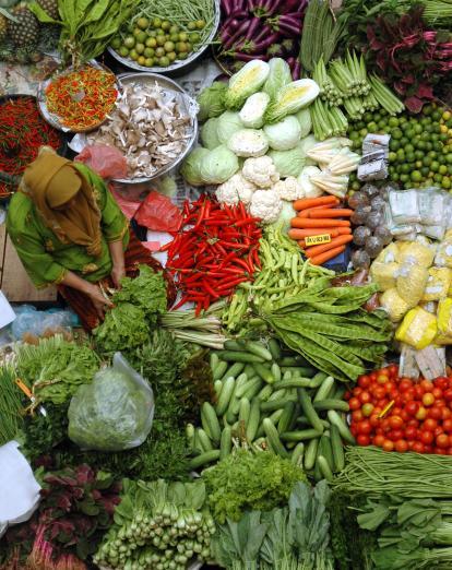 Food at Kota Bharu market