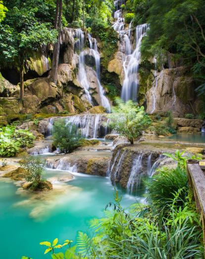 Kuang Si Waterfalls near Luang Prabang