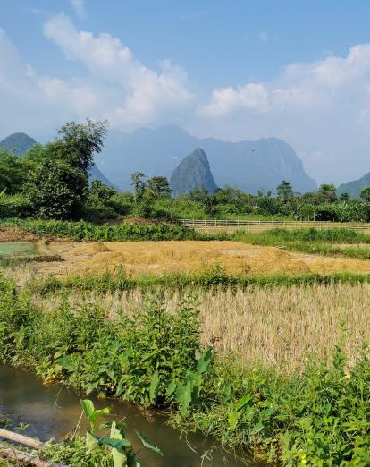 Vang Vieng landscape