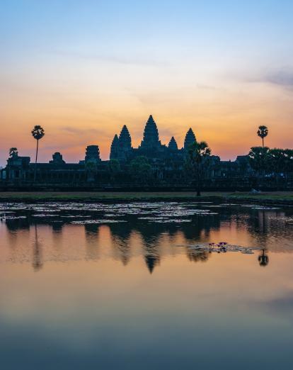 Sunset at Angkor Wat