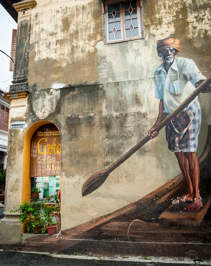 Street art in George Town