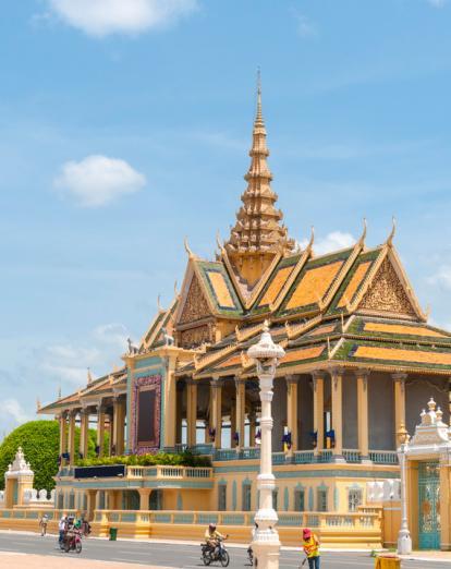 Golden Palace in Phnom Penh