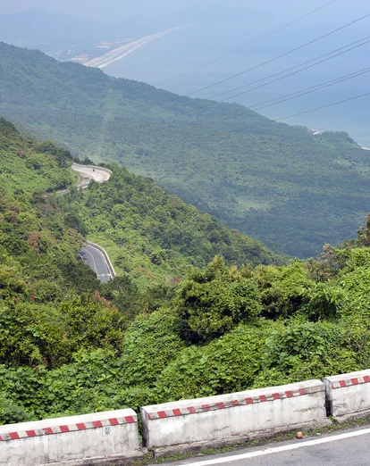 Hai Van Pass in Vietnam