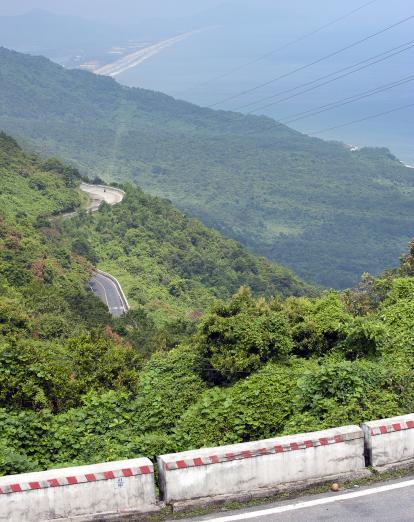 Hai Van Pass in Vietnam