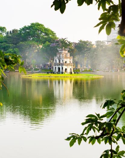 Hoan Kiem Lake in Hanoi