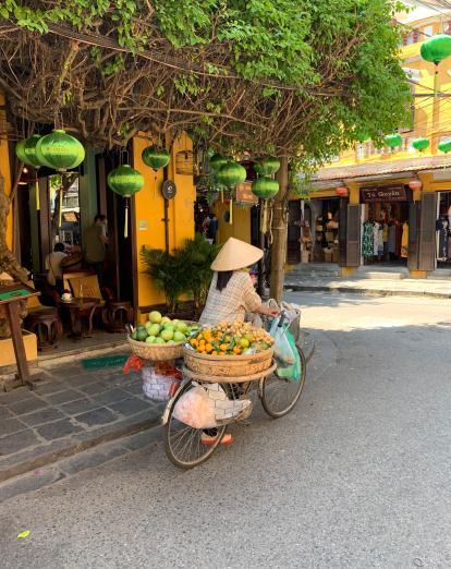 Scooter on the streets of Ho Chi Minh City