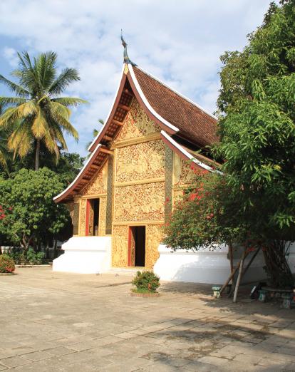 Temple in Luang Prabang - Liam Koehler