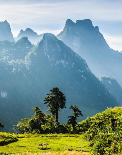 Mountains in Laos