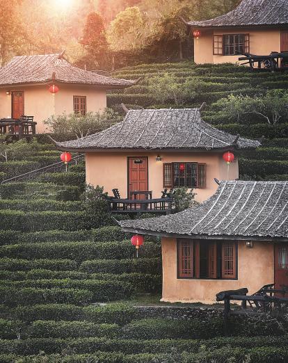 Traditional homes in Mae Hong Son