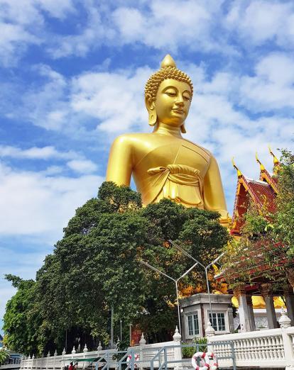 Golden Buddha at Wat Paknam Temple, Bangkok