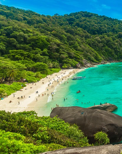 View of Phuket beach 
