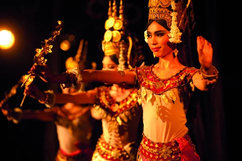 Dancer for Cambodian living arts 