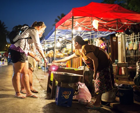 Luang Prabang night market