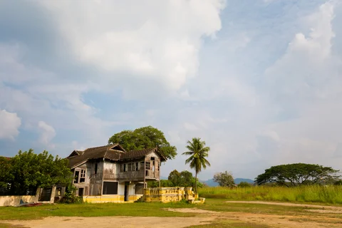 A rural home in Kuala Kangsar Malaysia