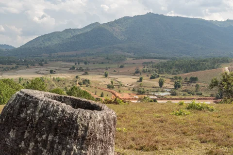 Phonsavan valley of the jars in Laos