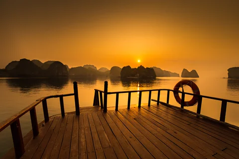 Sunset cruise - Lan Ha Bay