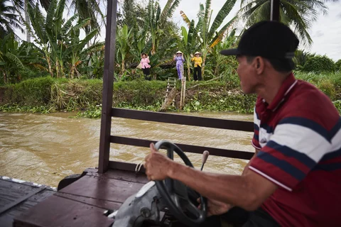 Vietnam Mekong February 