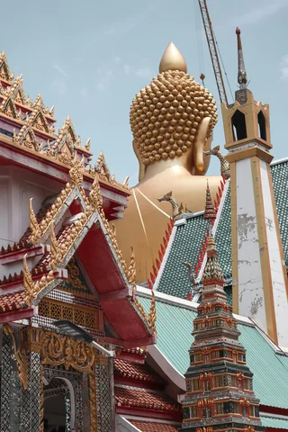 Buddha and temple