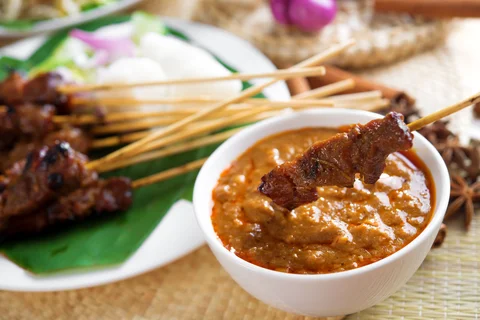 Malaysian chicken satay