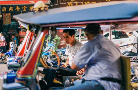 Tuk Tuks in Bangkok