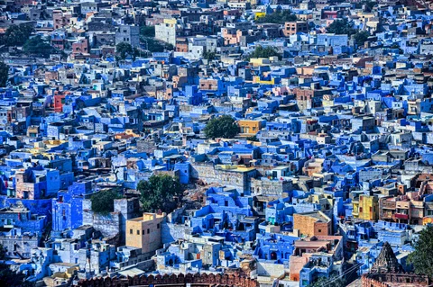 Blue Houses, Jodhpur, India