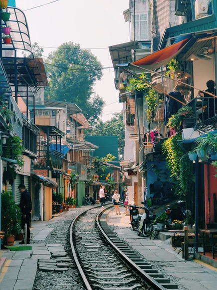 Hanoi's train street
