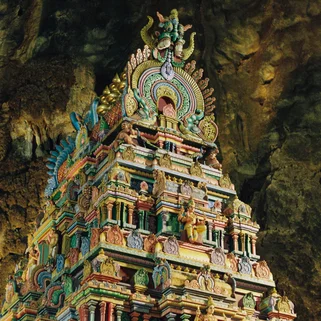 Malaysia Kuala Lumpur Batu Caves temple statue