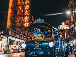 Tuk tuk in Bangkok