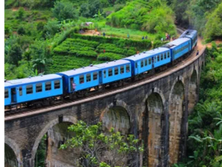 Scenic Train Nine Arch Bridge, Ella, Sri Lanka