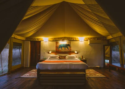 Jamtara Tent Interior