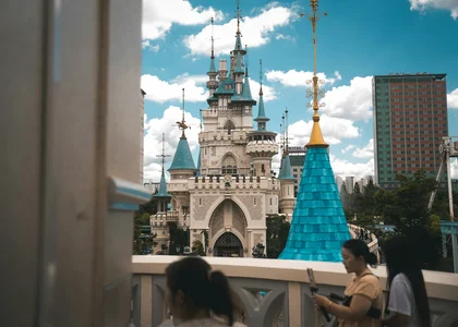 Lotte world adventure theme park